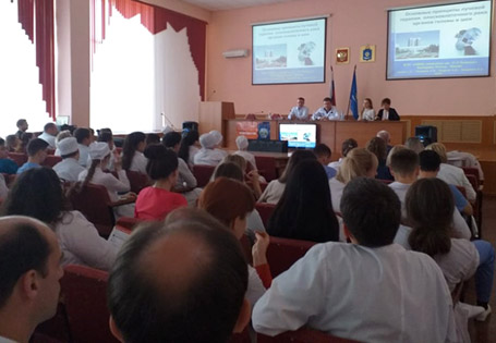 Мастер-класс RUSSCO «Опухоли головы и шеи» состоялся в Астрахани
