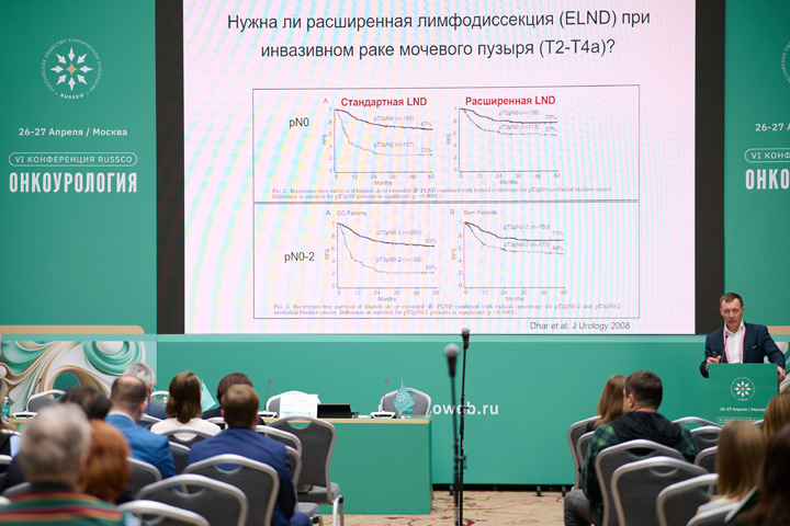 VI конференция RUSSCO «Онкоурология» проходит в Москве